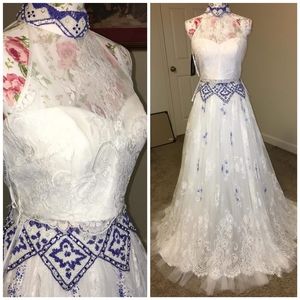 Sherri Hill Two Piece Prom Dress